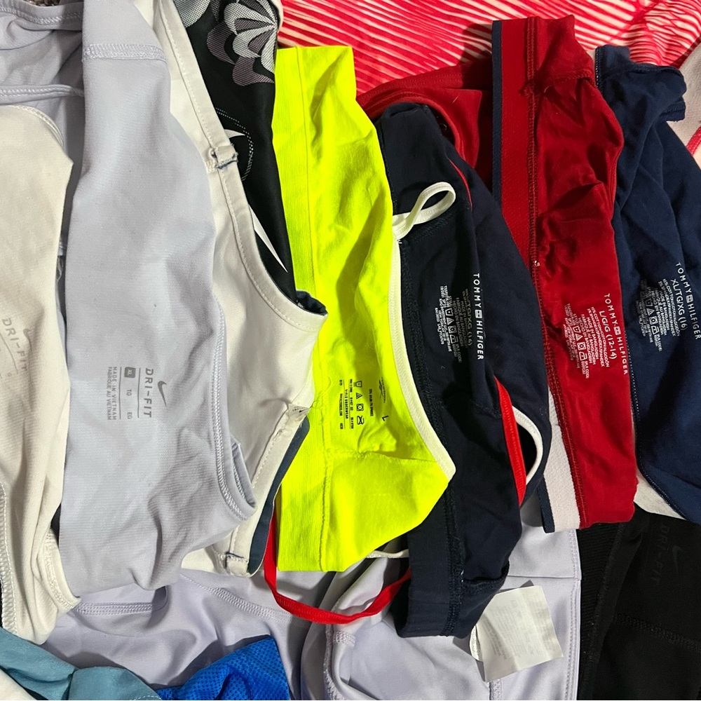 Nike Adidas Tommy Hilfiger Girls Collection / Lot of various sizes